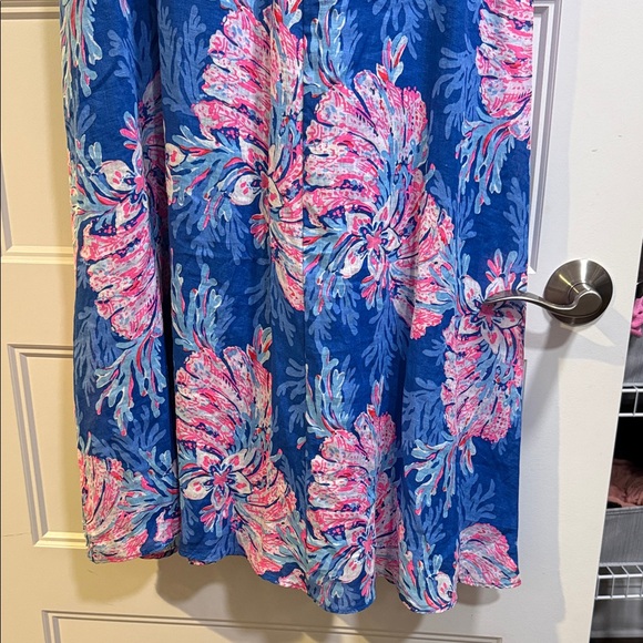 Lilly Pulitzer Jorigan Linen Midi Dress - Picture 4 of 10